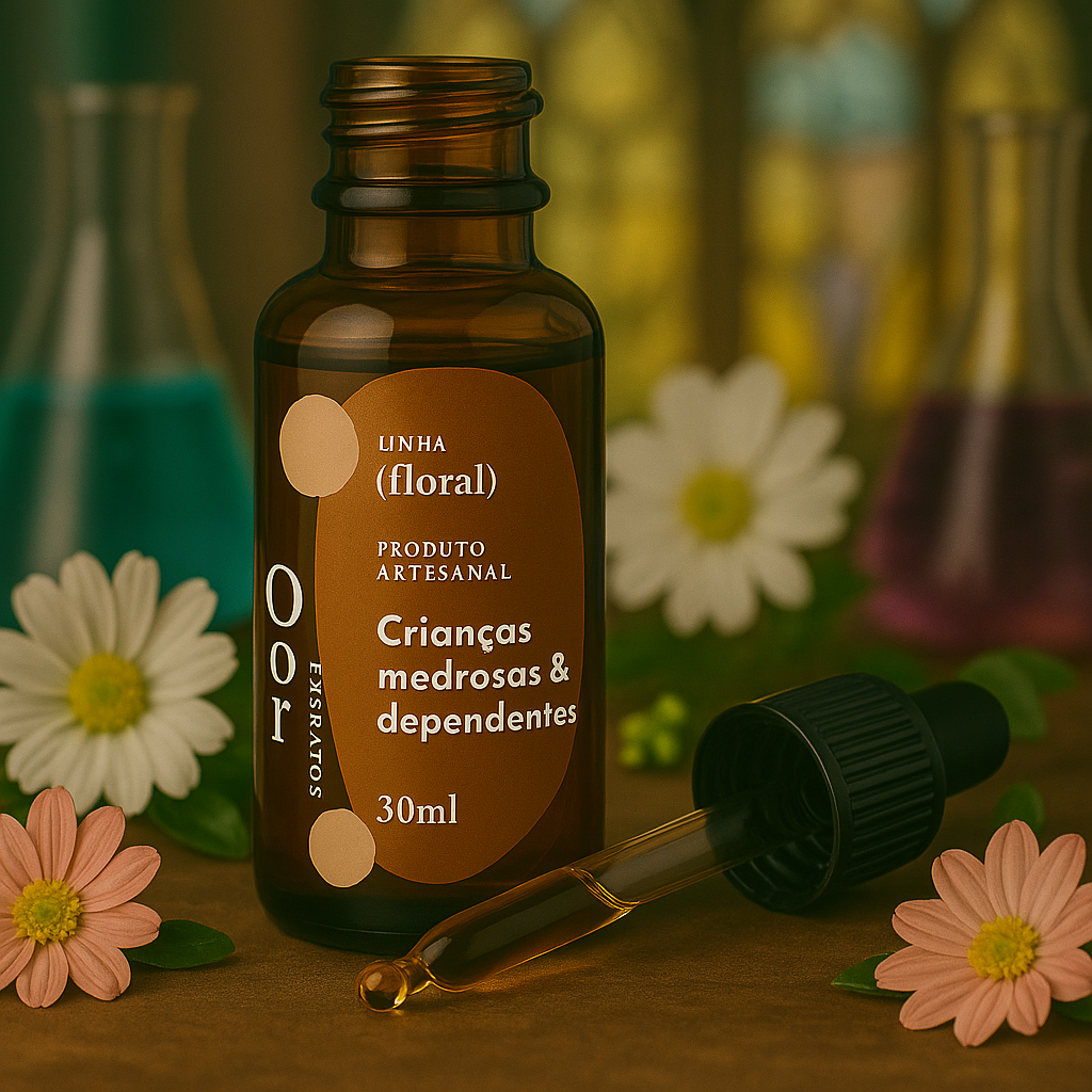 Floral Oor Extratos - Crianças Medrosas & Dependentes