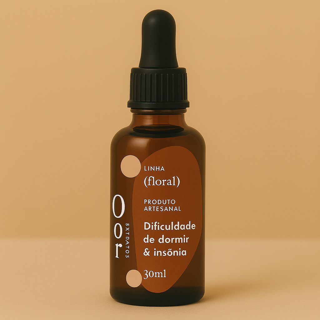 Floral Oor Extratos - Dificuldade de Dormir & Insônia