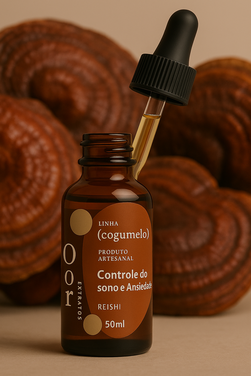 Extrato Cogumelo - Reishi | Controle do Sono e Ansiedade