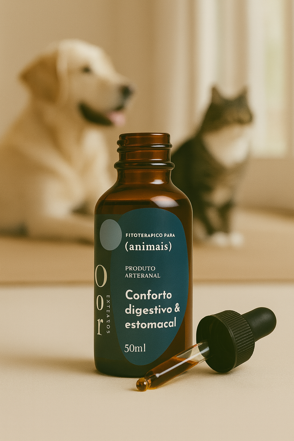 Fitoterápico - Para Animais | Conforto Digestivo e Estomacal